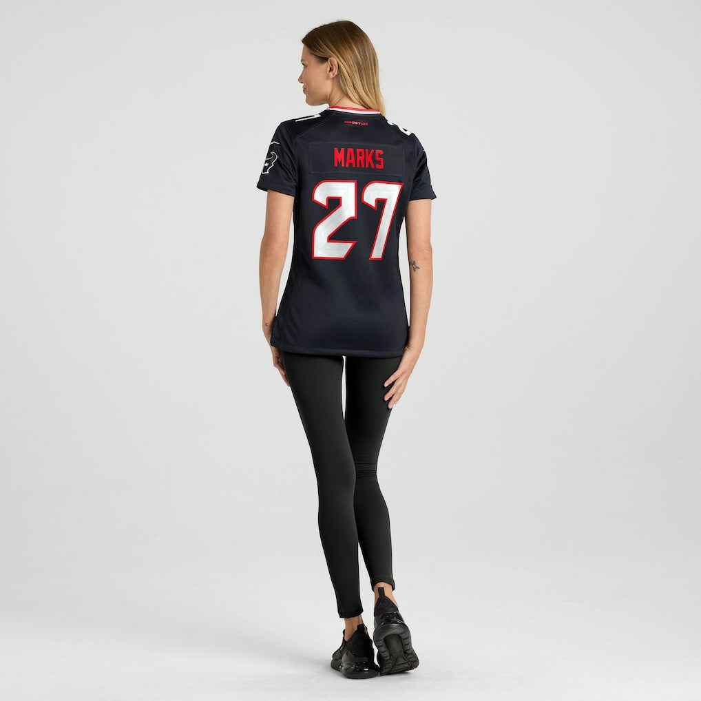 Woody Marks Houston Texans Women's Team Game Jersey - Navy - Nike