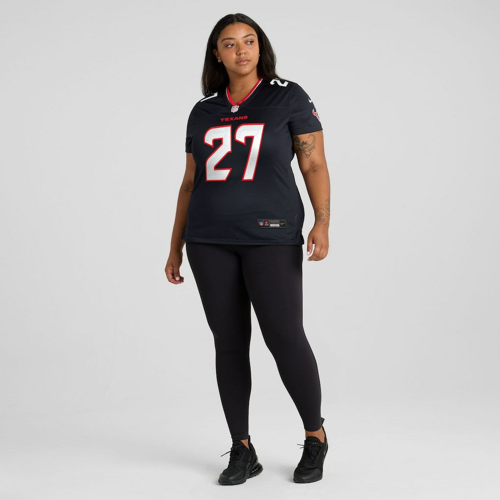 Woody Marks Houston Texans Women's Team Game Jersey - Navy - Nike