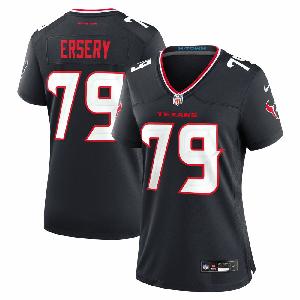 Aireontae Ersery Houston Texans Women's Team Game Jersey - Navy - Nike