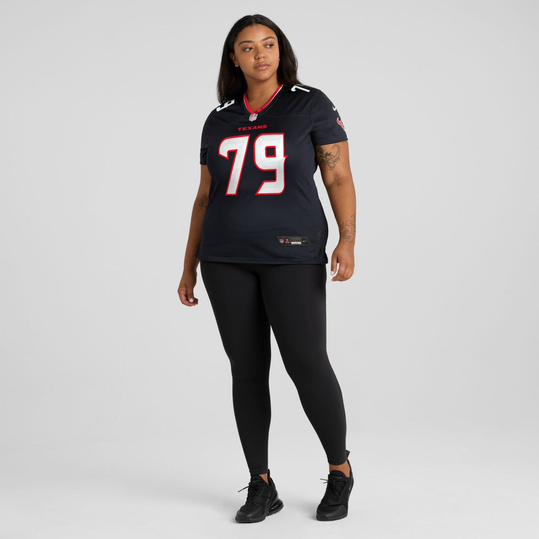 Aireontae Ersery Houston Texans Women's Team Game Jersey - Navy - Nike