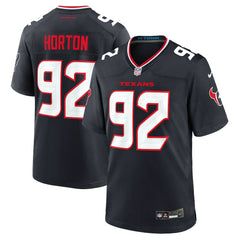 Dylan Horton Houston Texans Team Game Jersey - Navy - Nike