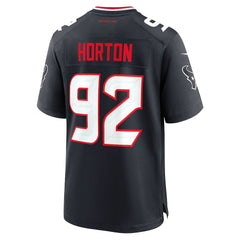 Dylan Horton Houston Texans Team Game Jersey - Navy - Nike