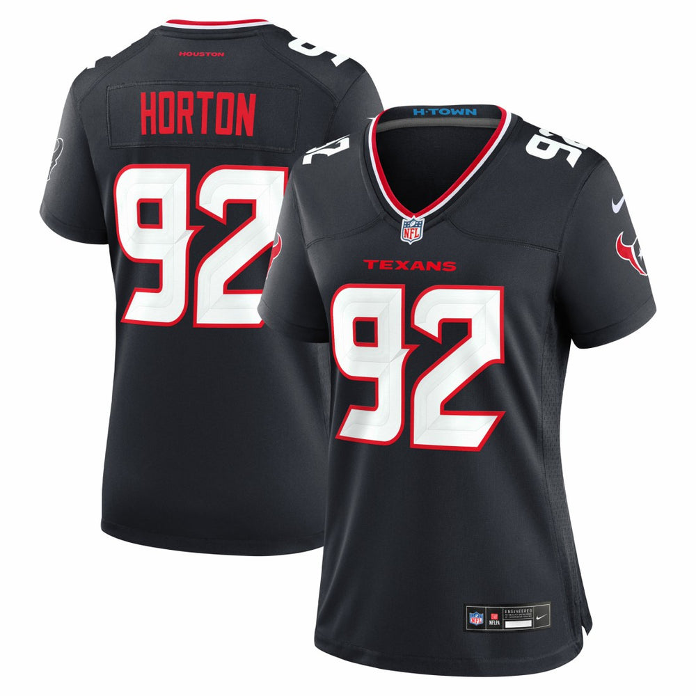Dylan Horton Houston Texans Women's Team Game Jersey - Navy - Nike