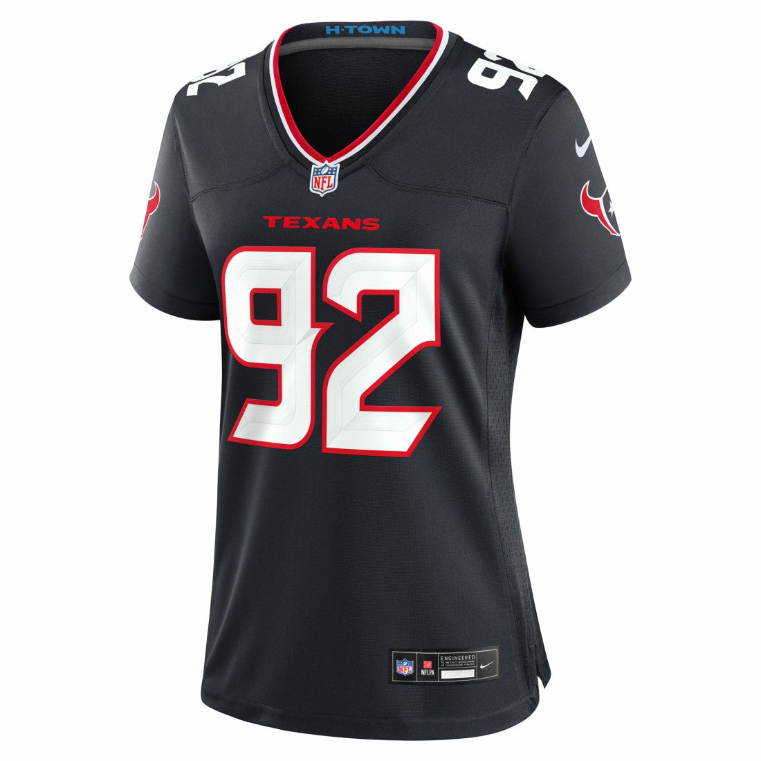 Dylan Horton Houston Texans Women's Team Game Jersey - Navy - Nike