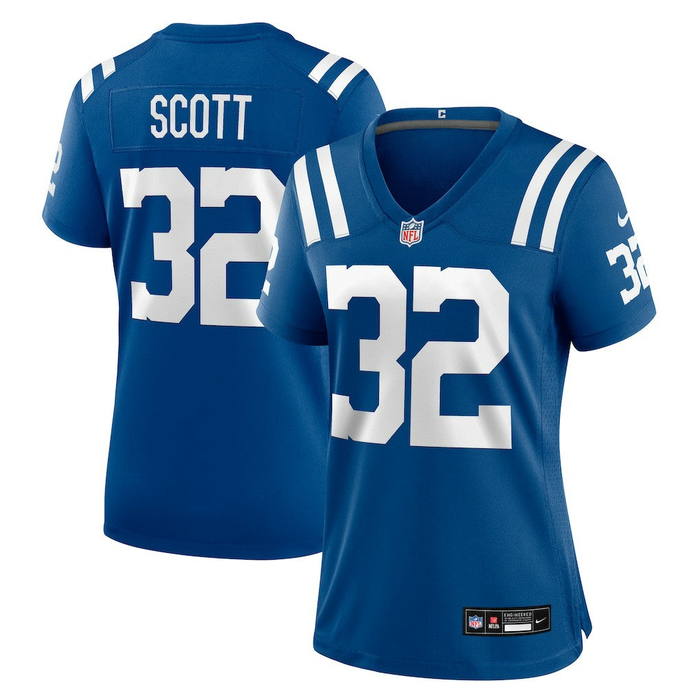 Daniel Scott Indianapolis Colts Women's Team Game Jersey - Royal - Nike