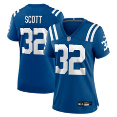 Daniel Scott Indianapolis Colts Women's Team Game Jersey - Royal - Nike