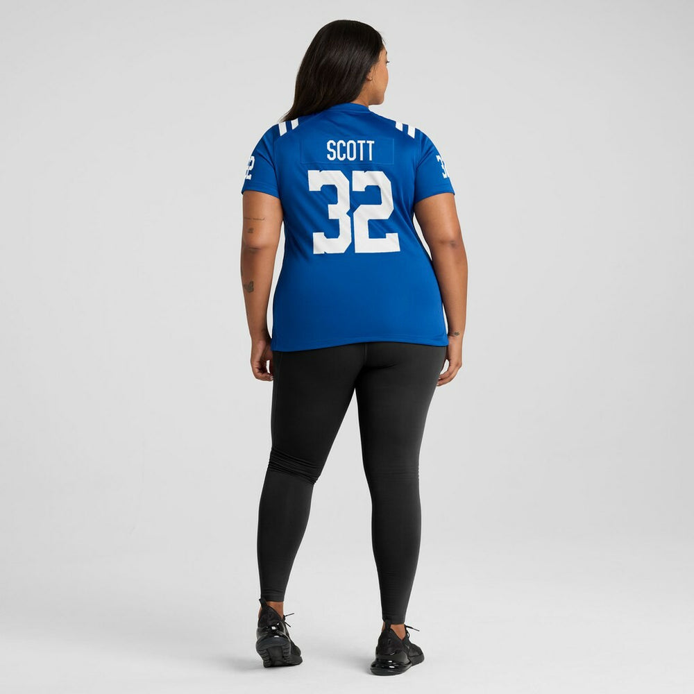 Daniel Scott Indianapolis Colts Women's Team Game Jersey - Royal - Nike