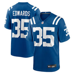 Johnathan Edwards Indianapolis Colts Team Game Jersey - Royal - Nike