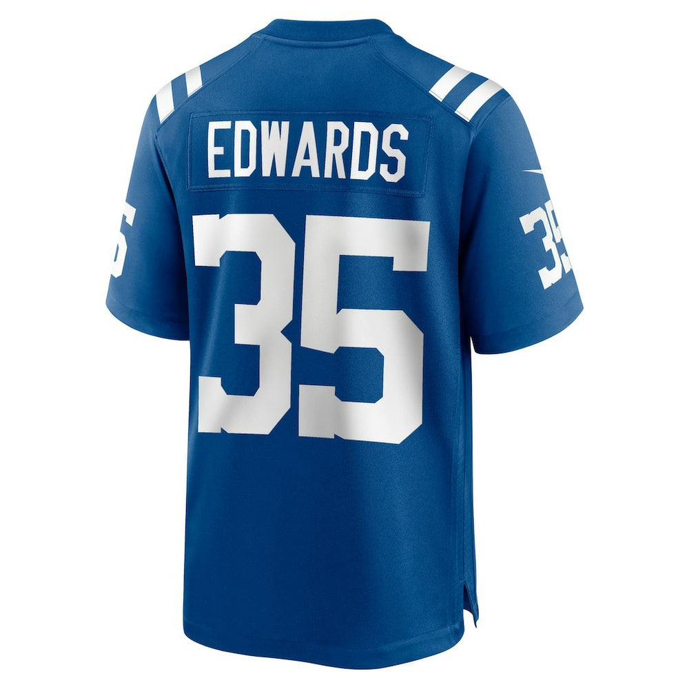 Johnathan Edwards Indianapolis Colts Team Game Jersey - Royal - Nike