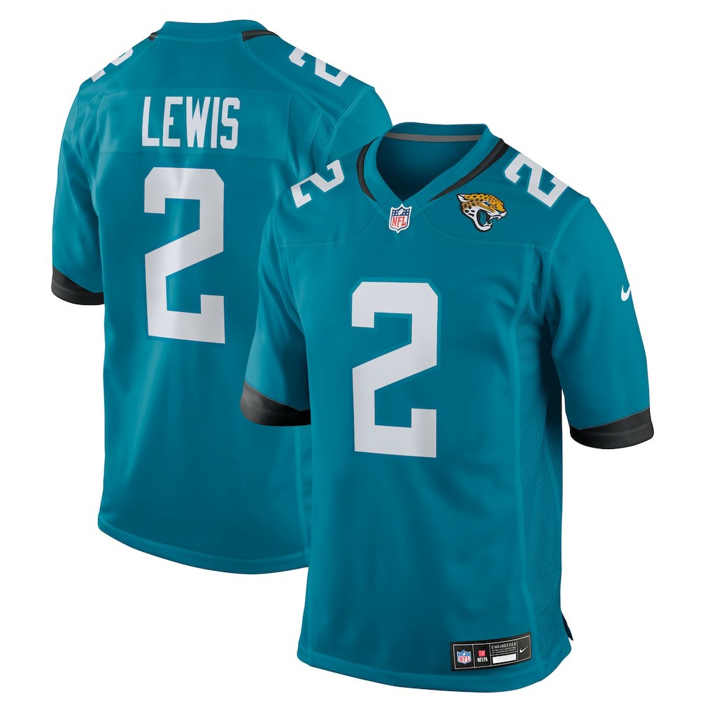 Jourdan Lewis Jacksonville Jaguars Team Game Jersey - Teal - Nike