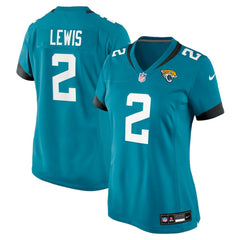 Jourdan Lewis Jacksonville Jaguars Women's Team Game Jersey - Teal - Nike
