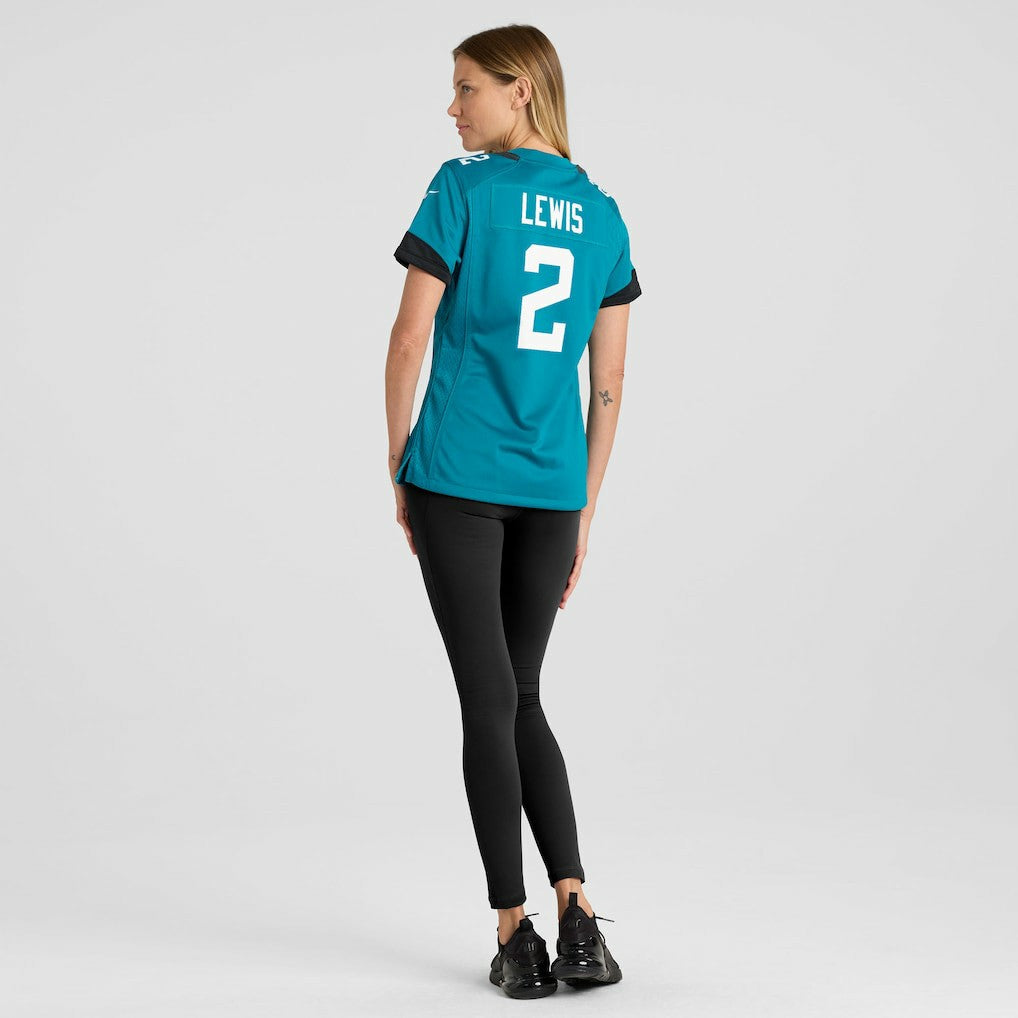 Jourdan Lewis Jacksonville Jaguars Women's Team Game Jersey - Teal - Nike