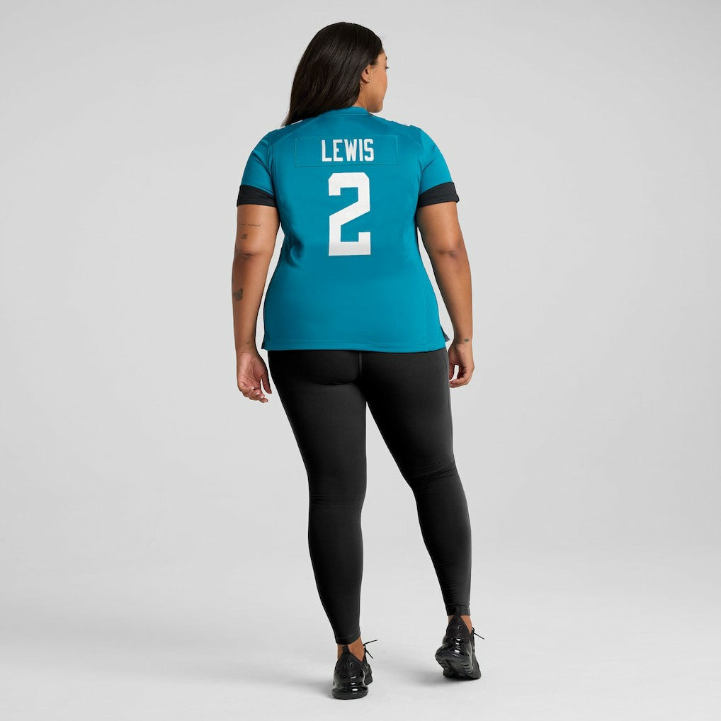 Jourdan Lewis Jacksonville Jaguars Women's Team Game Jersey - Teal - Nike