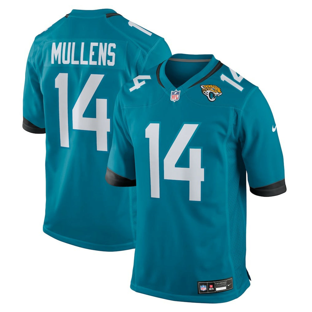 Nick Mullens Jacksonville Jaguars Team Game Jersey - Teal - Nike