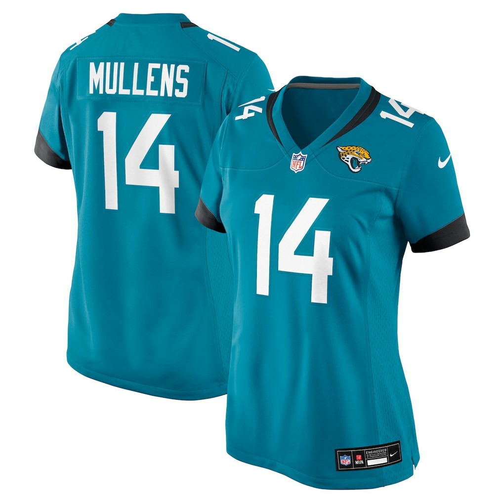 Nick Mullens Jacksonville Jaguars Women's Team Game Jersey - Teal - Nike