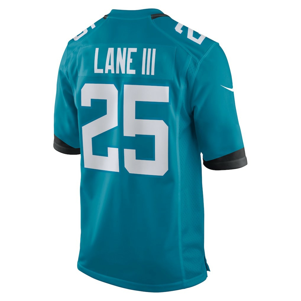 Rayuan Lane III Jacksonville Jaguars Team Game Jersey - Teal - Nike
