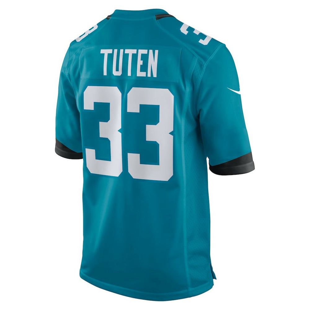 Bhayshul Tuten Jacksonville Jaguars Team Game Jersey - Teal - Nike