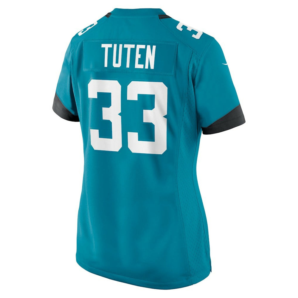 Bhayshul Tuten Jacksonville Jaguars Women's Team Game Jersey - Teal - Nike
