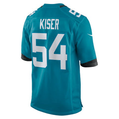 Jack Kiser Jacksonville Jaguars Team Game Jersey - Teal - Nike