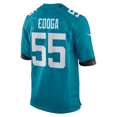 Chuma Edoga Jacksonville Jaguars Team Game Jersey - Teal - Nike