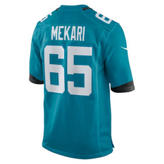 Patrick Mekari Jacksonville Jaguars Team Game Jersey - Teal - Nike