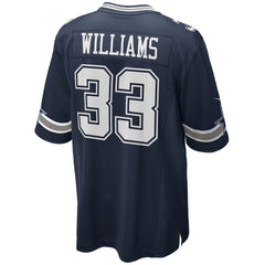 Javonte Williams Dallas Cowboys Team Game Jersey - Navy - Nike