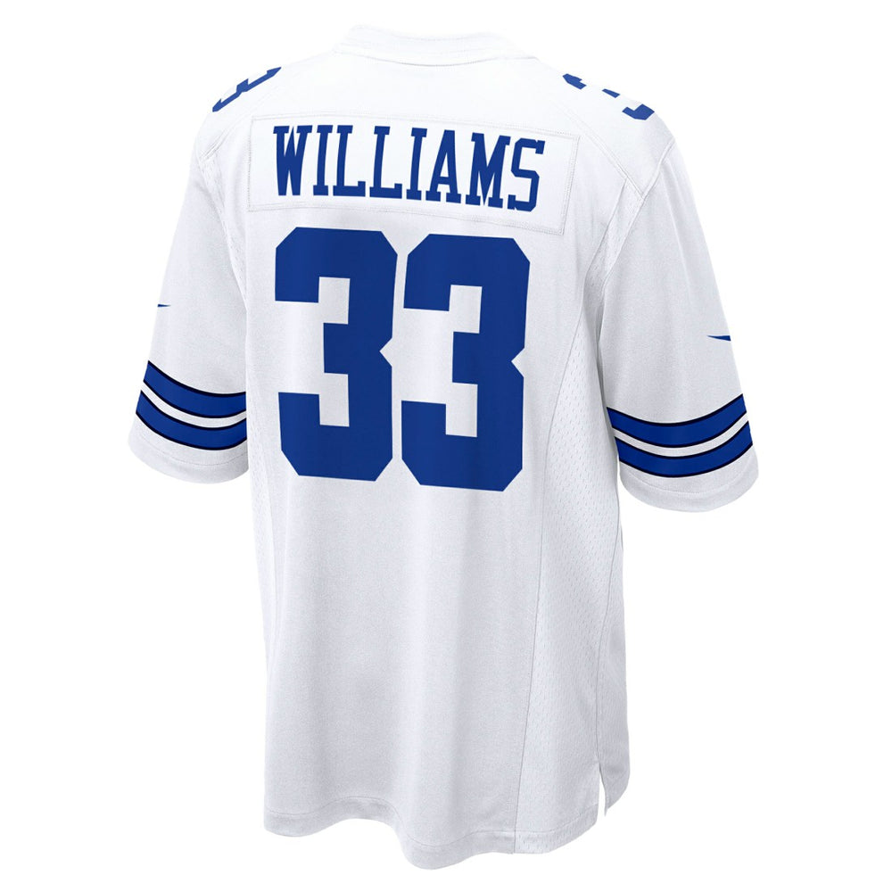 Javonte Williams Dallas Cowboys Game Jersey - White - Nike