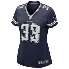 Javonte Williams Dallas Cowboys Women's Team Game Jersey - Navy - Nike