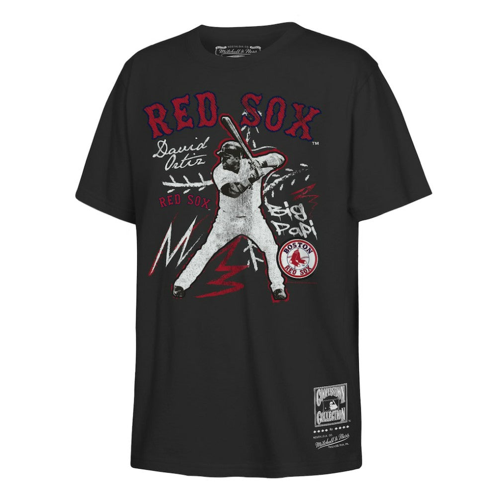 David Ortiz Boston Red Sox Mitchell & Ness Youth Chalked Up Player T-Shirt Online