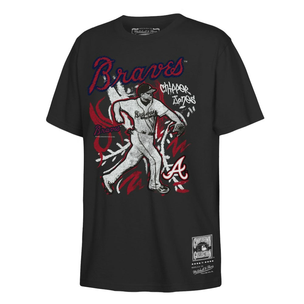 Chipper Jones Atlanta Braves Mitchell & Ness Youth Chalked Up Player T-Shirt Near Me