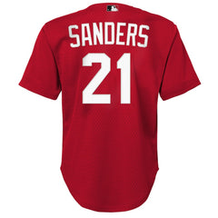 Deion Sanders Cincinnati Reds Mitchell & Ness Youth Cooperstown Mesh Batting Practice Jersey Online