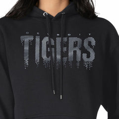 Detroit Tigers G-III 4Her by Carl Banks Women's Metallic Drop Fleece Hoodie Sale