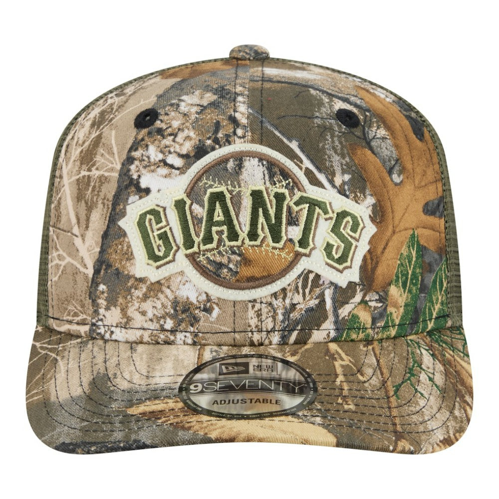 San Francisco Giants New Era Realtree 9SEVENTY Adjustable Hat Outlet