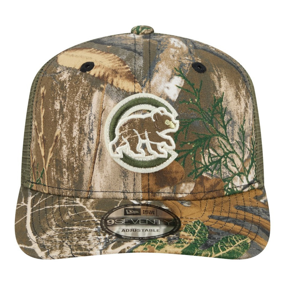 Chicago Cubs New Era Realtree 9SEVENTY Adjustable Hat for sale