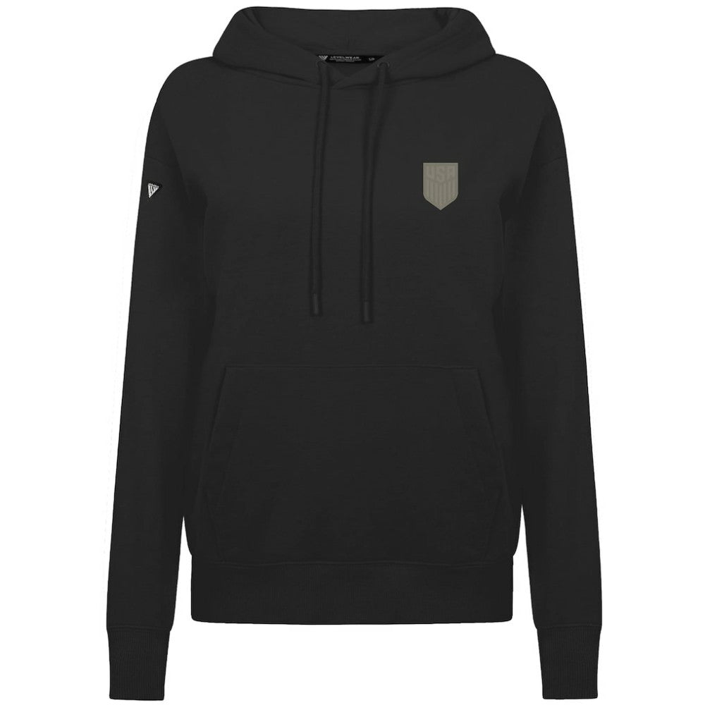 USMNT Levelwear Women's Adorn Copper Hoodie Black