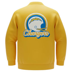 Los Angeles Chargers The Wild Collective Unisex Charger Power Fleece Sweatshirt - Gold - NFL