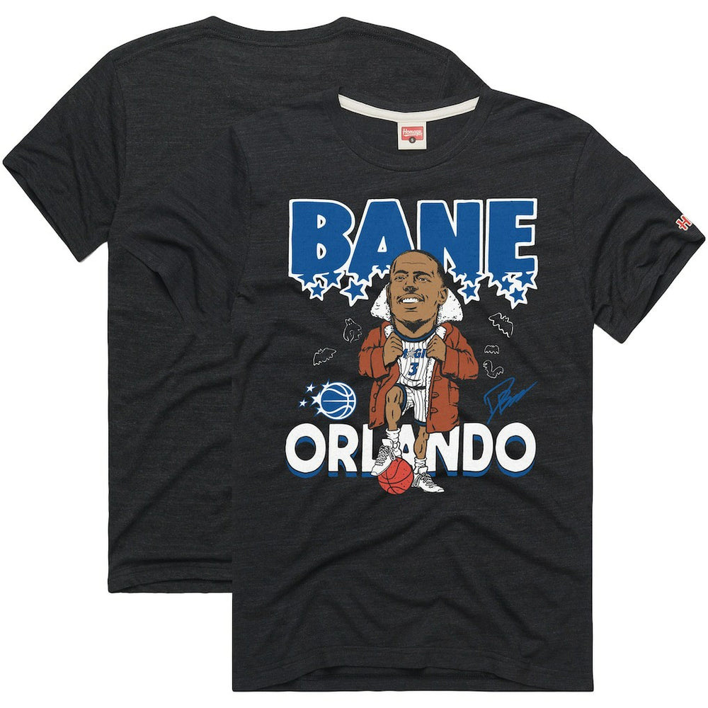 Desmond Bane Orlando Magic Homage Unisex Signature Tri-Blend T-Shirt Charcoal