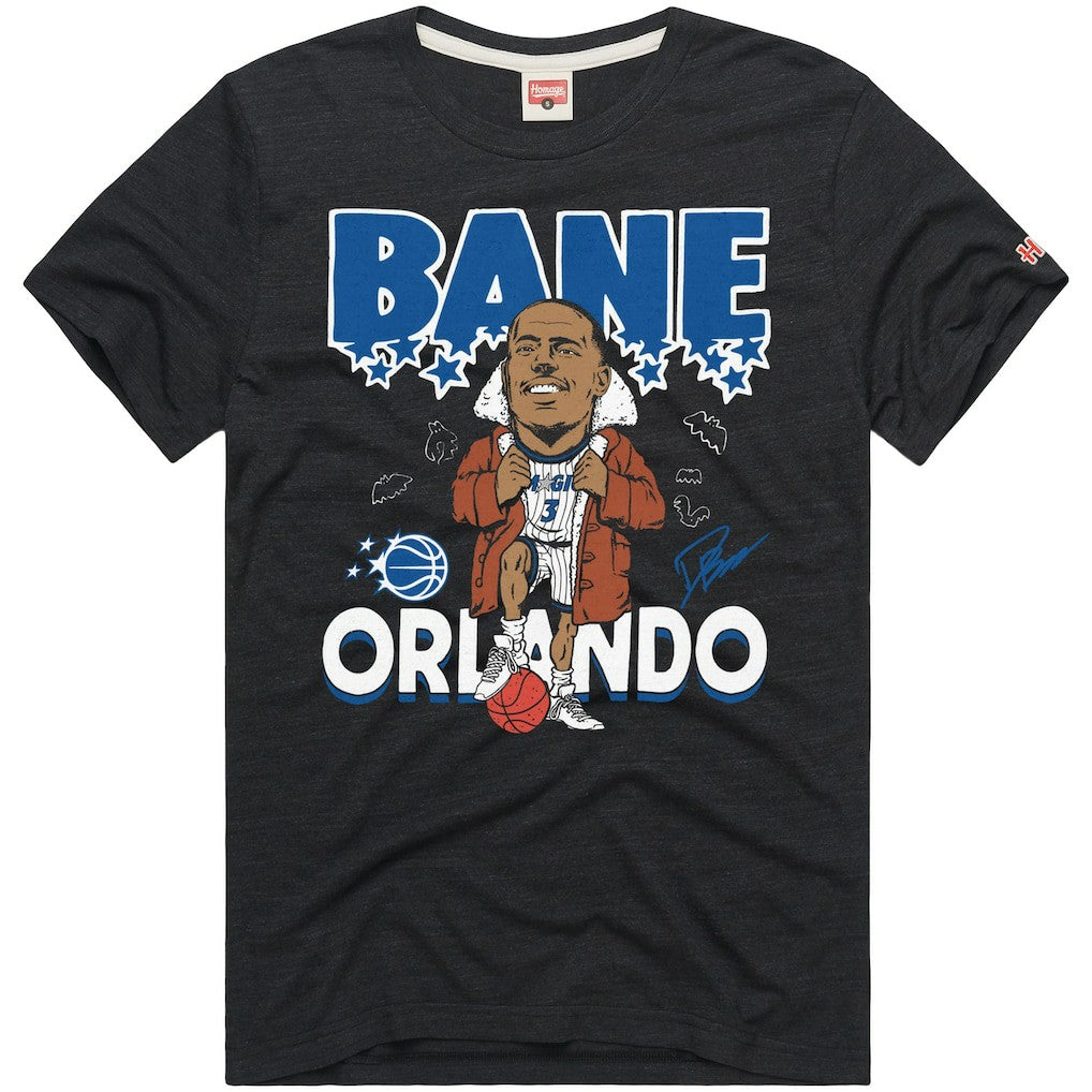 Desmond Bane Orlando Magic Homage Unisex Signature Tri-Blend T-Shirt Charcoal