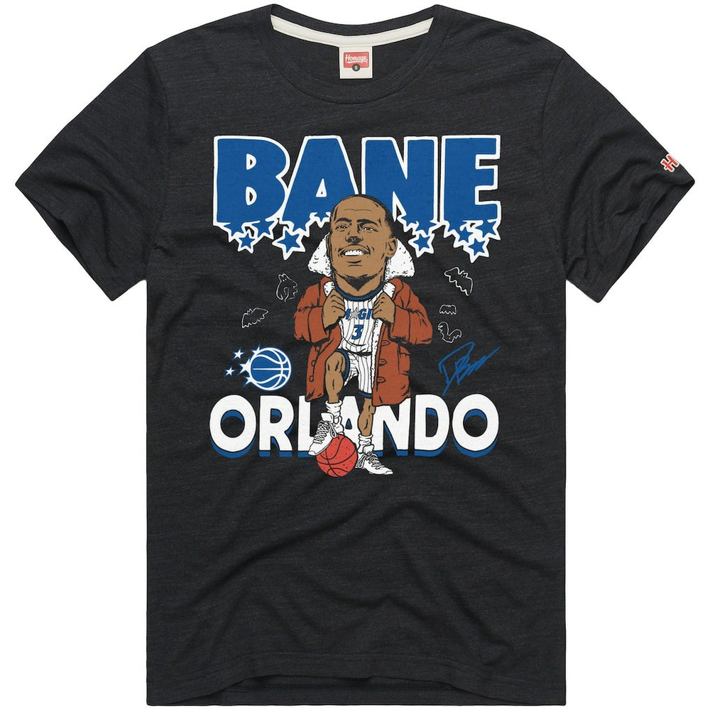 Desmond Bane Orlando Magic Homage Unisex Signature Tri-Blend T-Shirt Charcoal