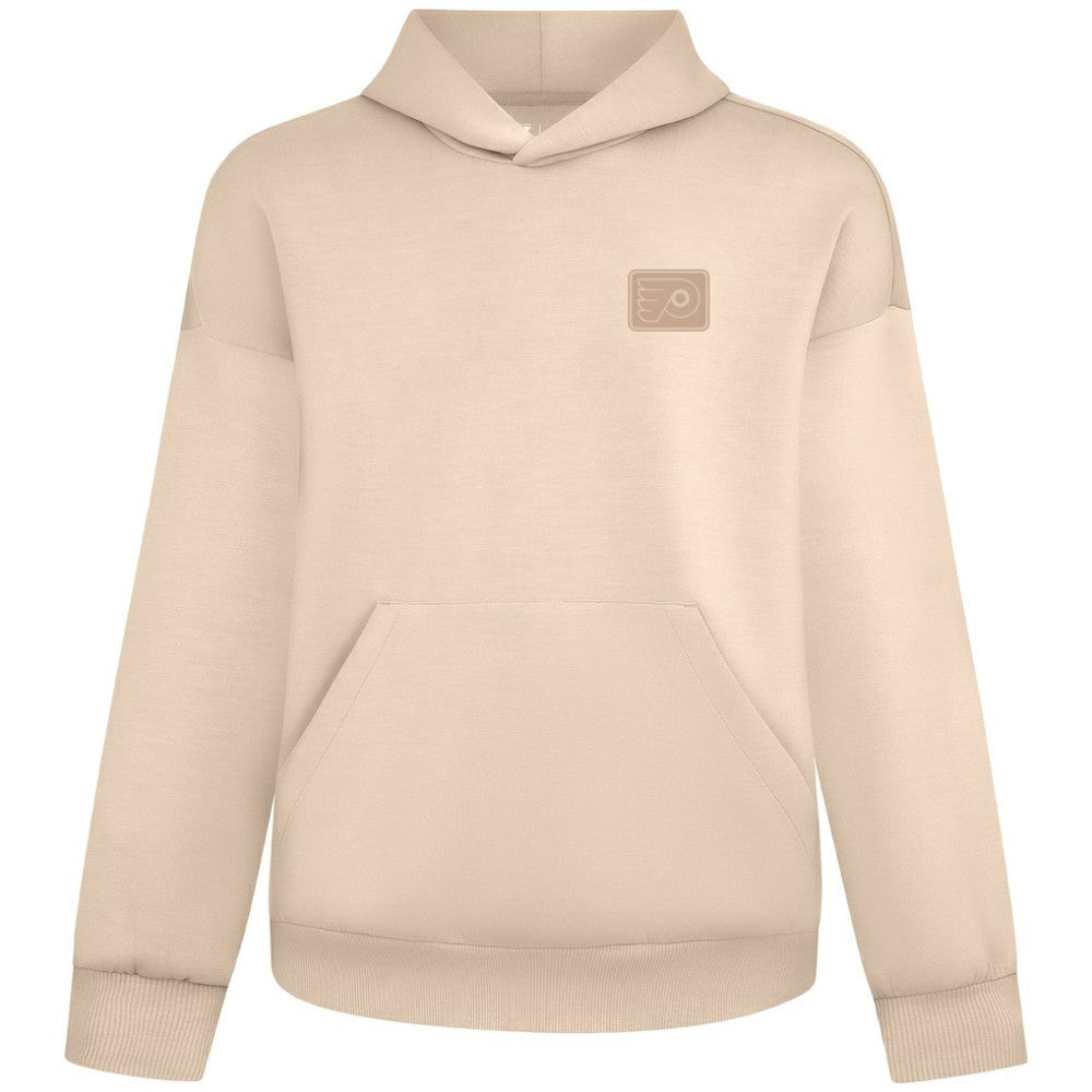 Philadelphia Flyers Levelwear Unisex Tri-Blend Luxe Signature Hoodie - Khaki | NHL discount