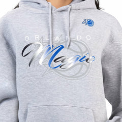 Orlando Magic G-III 4Her by Carl Banks Women's Shadow Logo Tri-Blend Fleece Hoodie Gray