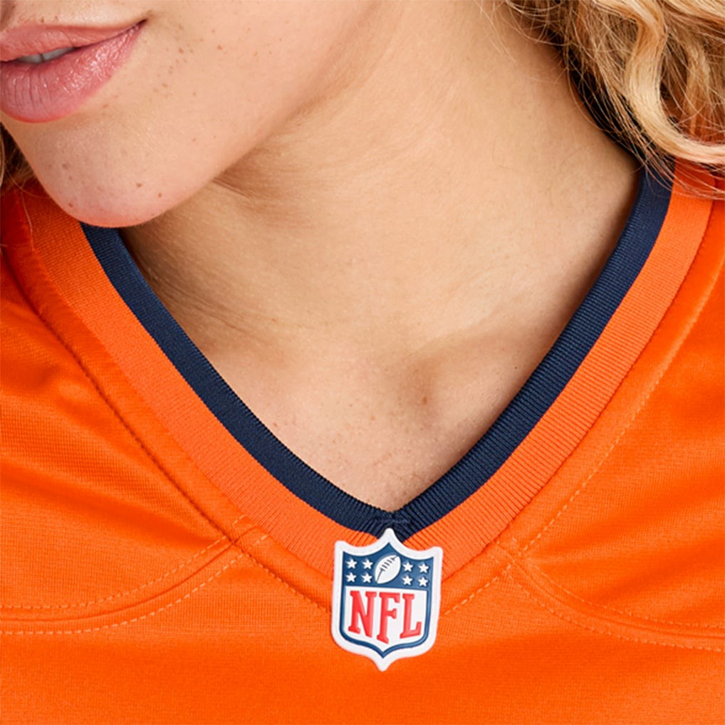Troy Franklin Denver Broncos Women's Team Game Jersey - Orange - Nike