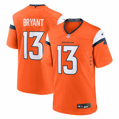 Pat Bryant Denver Broncos Team Game Jersey - Orange - Nike