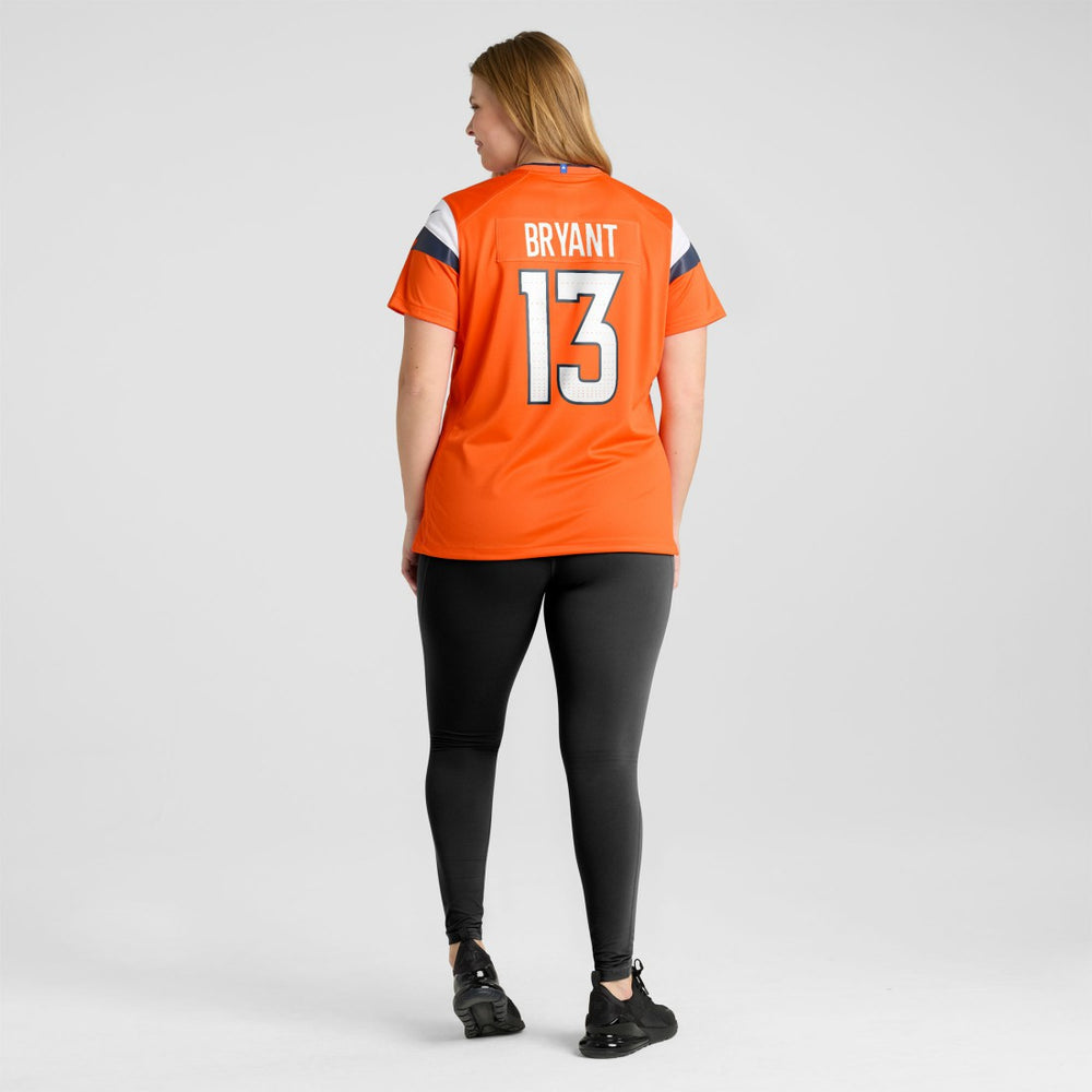Pat Bryant Denver Broncos Women's Team Game Jersey - Orange - Nike