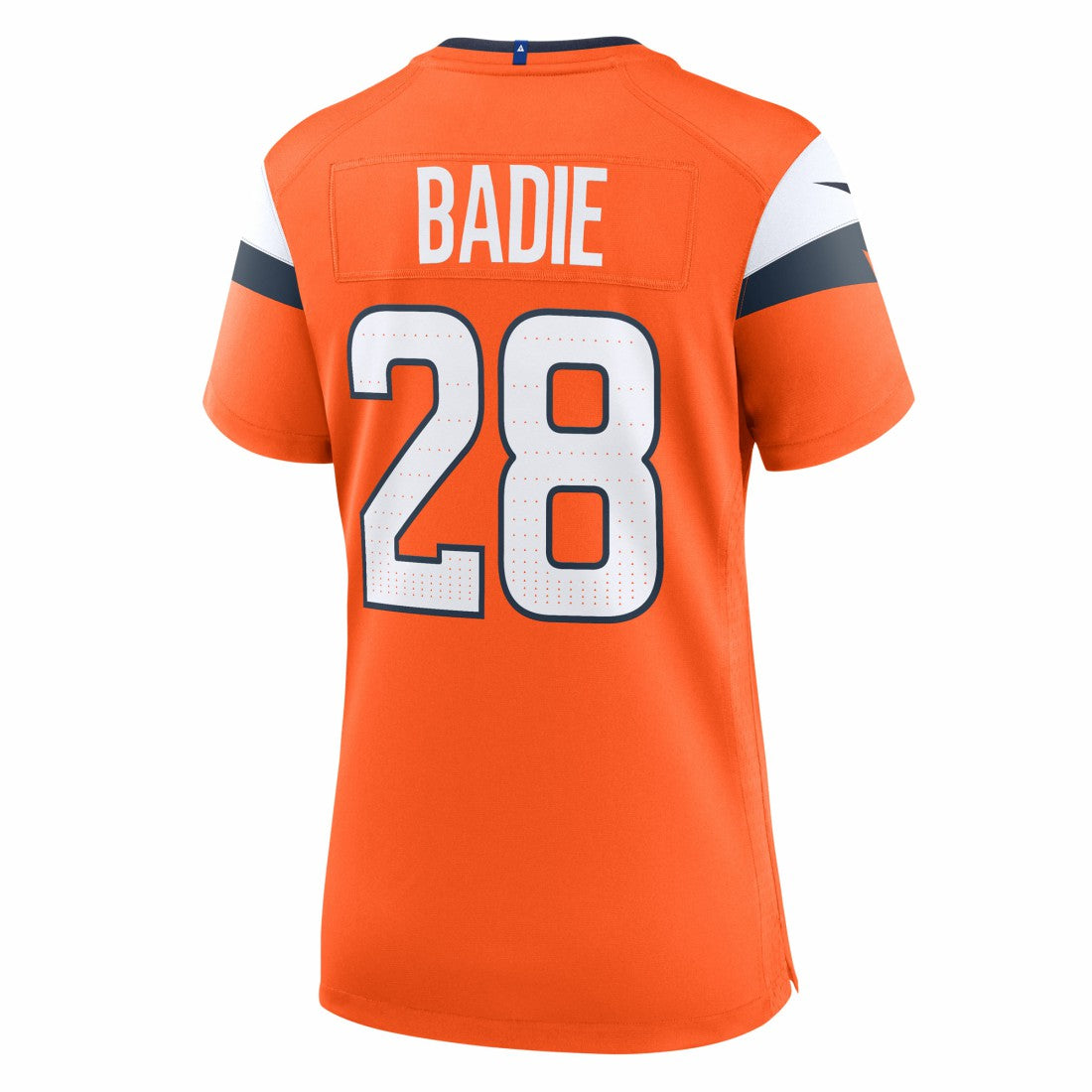 Tyler Badie Denver Broncos Women's Team Game Jersey - Orange - Nike