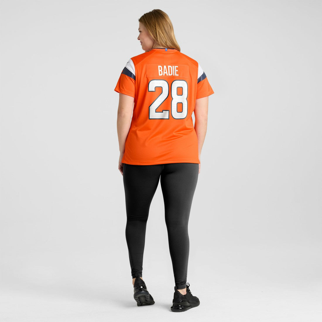 Tyler Badie Denver Broncos Women's Team Game Jersey - Orange - Nike