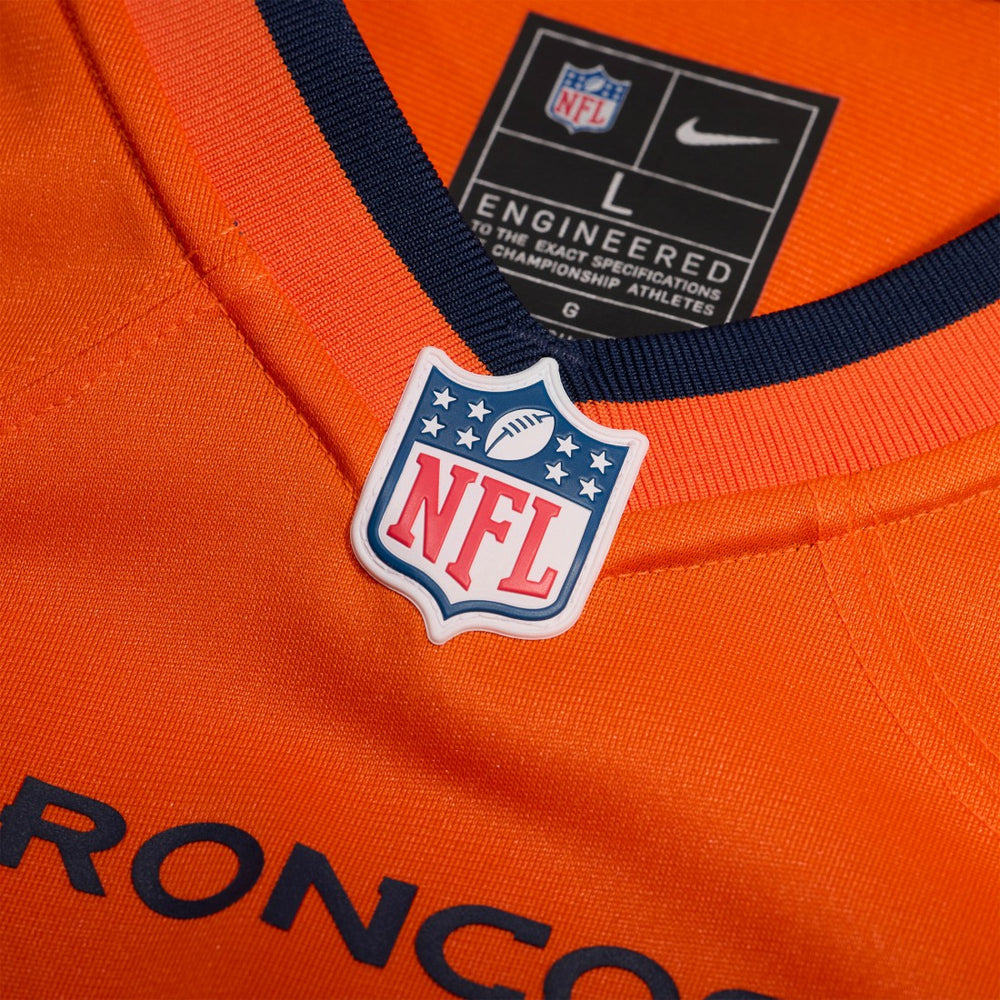Dondrea Tillman Denver Broncos Team Game Jersey - Orange - Nike