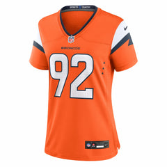Dondrea Tillman Denver Broncos Women's Team Game Jersey - Orange - Nike