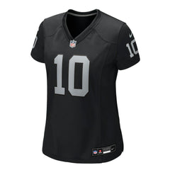 Dont'e Thornton Jr. Las Vegas Raiders Women's Team Game Jersey - Black - Nike