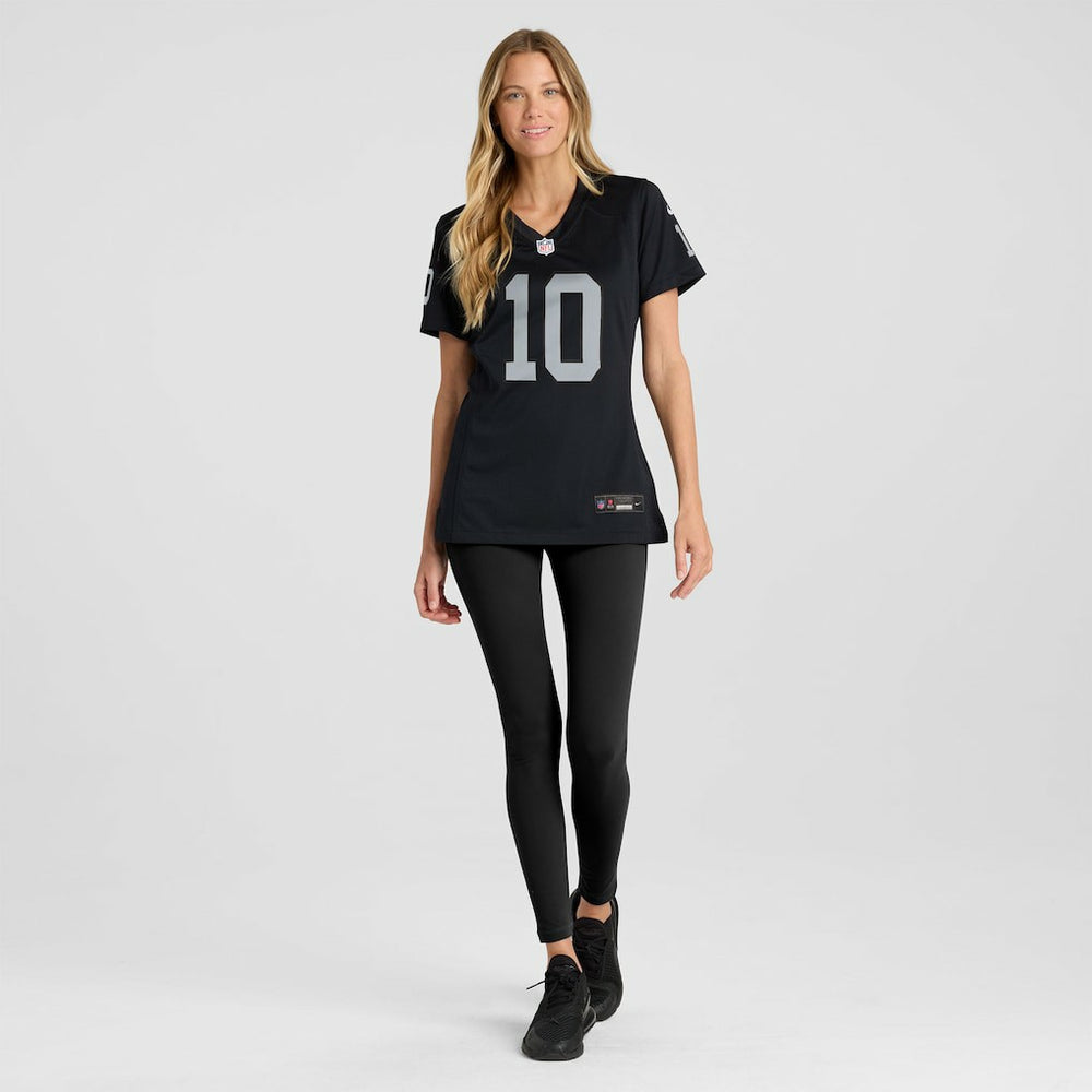 Dont'e Thornton Jr. Las Vegas Raiders Women's Team Game Jersey - Black - Nike